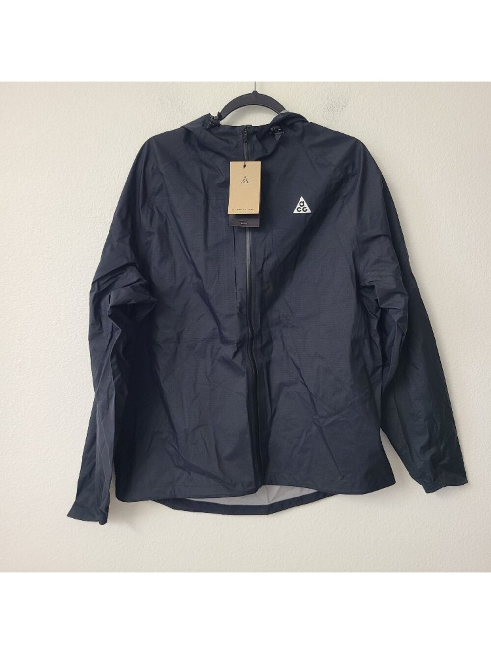 Nike ACG Cosmic Peaks Storm-Fit ADV Trail Running Jacket IO9699-010 Size L Black